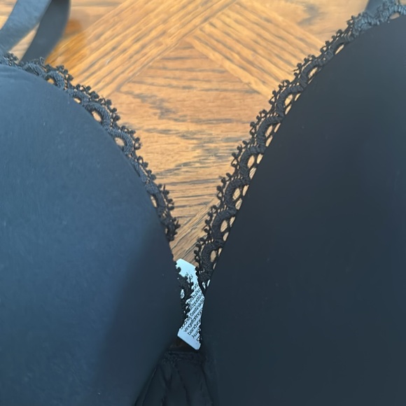 Calvin Klein Seductive Comfort Customized Lift Bra F2892 Black Size 38DD - Picture 4 of 7